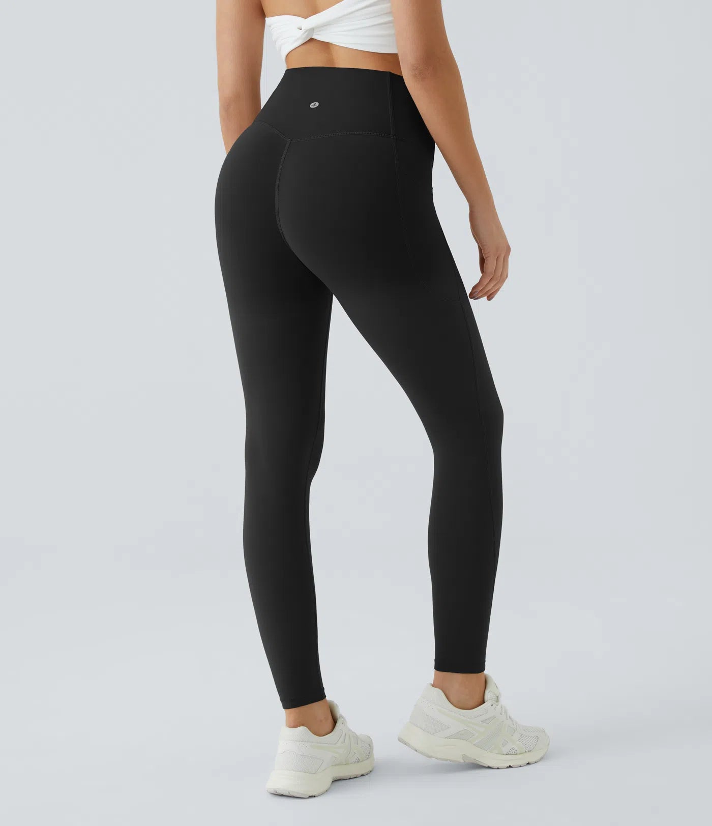 High Waisted Sculpting Leggings - Tummy Control &amp; Pockets