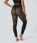 Casual 7/8 Seamless High Waisted Cutout Leggings