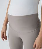 Softlyzero™ Maternity 7/8 Yoga Leggings with Super High Waist - UPF50+ Protection