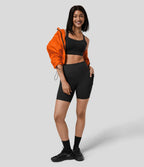 High Waisted Shaping Shorts - Tummy Control &amp; Pockets