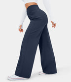 High Waisted Flared Leggings