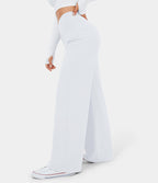 High Waisted Flared Leggings