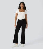 Seamless Bodysuit - Square Neck &amp; Short Sleeves