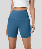 High Waisted Shaping Shorts - Tummy Control &amp; Pockets