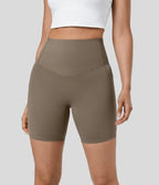 High Waisted Shaping Shorts - Tummy Control &amp; Pockets